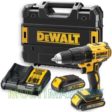 Ударная дрель-шуруповерт DeWalt DCD778S2T-QW (с 2-мя АКБ 1.5 Ач, кейс)